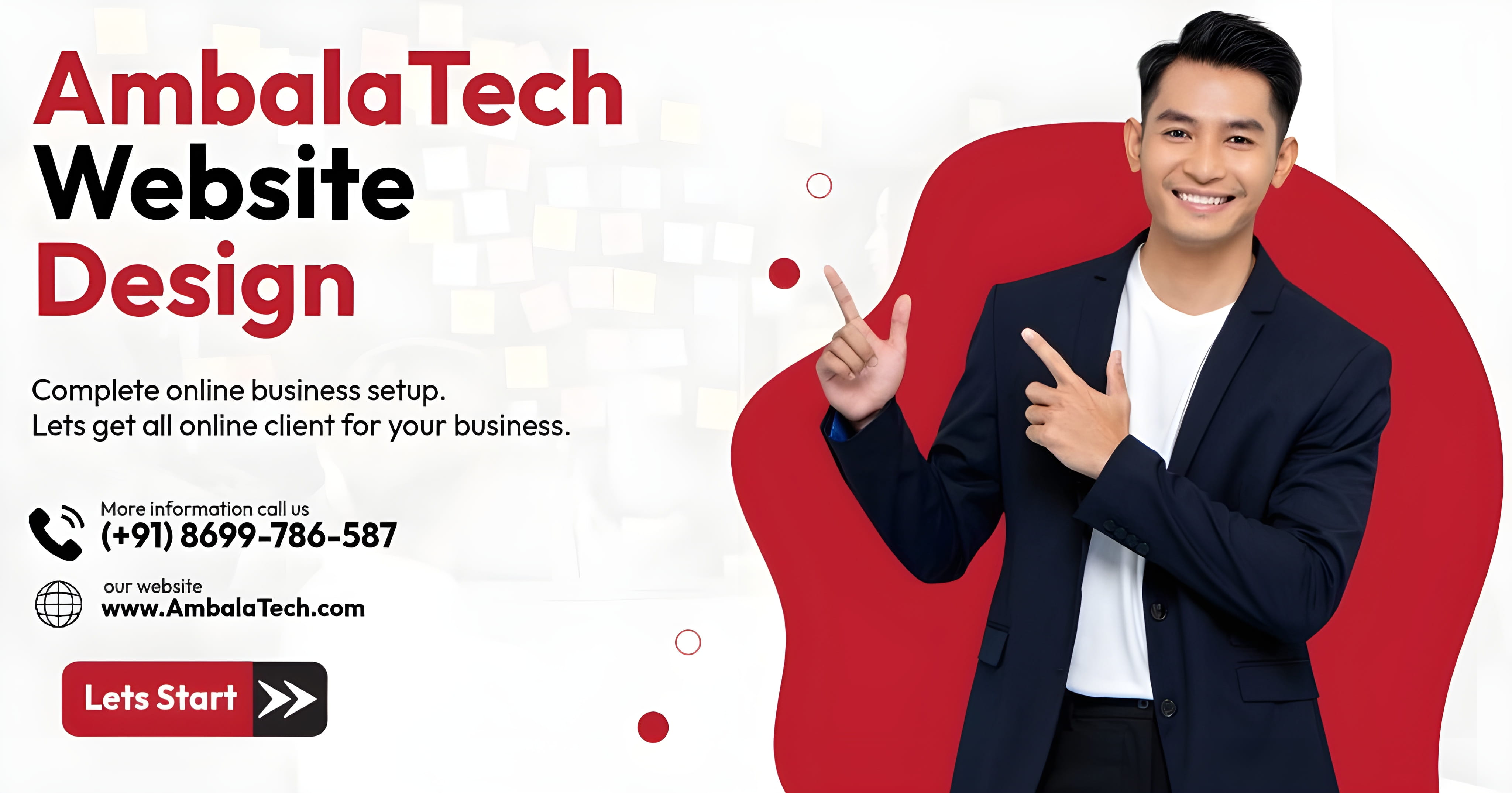 AmbalaTech Web Design Banner